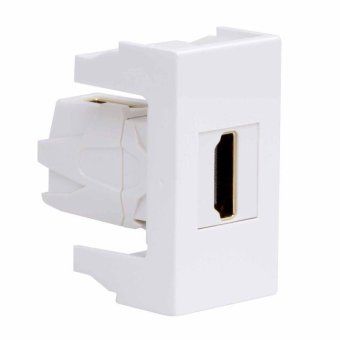 розетка мультимедийная hdmi 1-м 1мод. viva бел. dkc 41018 от магазина Штепсель и батарейка.