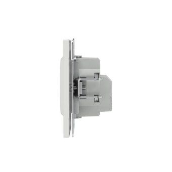розетка силовая kant 2p+e без шторки бел. песок dkc 7010033 от магазина Штепсель и батарейка. - фото_5