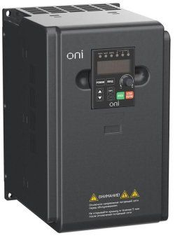 преобразователь частоты a150 380в 3ф 5.5квт 13а встроенный торм. модуль oni a150-33-55nt от магазина Штепсель и батарейка.