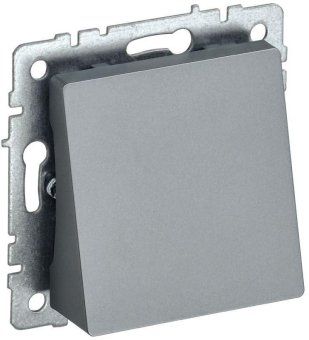 вывод кабеля brite мв10-брс механизм сталь iek br-vk10-0-k46 от магазина Штепсель и батарейка.
