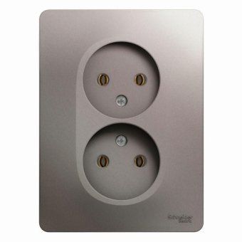 розетка 2-м сп glossa 16а ip20 250в без заземл. в сборе платина se gsl001220 от магазина Штепсель и батарейка. - фото_7