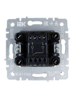выключатель 1-кл. сп brite вс10-1-0-бра 10а механизм алюм. iek br-v10-0-10-k47 от магазина Штепсель и батарейка. - фото_5