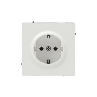 розетка силовая kant 2p+e защ. шторки бел. песок dkc 7010003 от магазина Штепсель и батарейка.