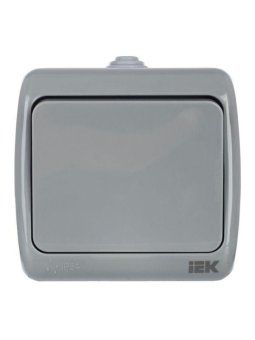 выключатель 1-кл. 1п оп aquatic 10а ip54 вс-20-1-0-а сер. iek eva10-k03-10-54 от магазина Штепсель и батарейка. - фото_2