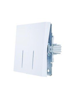 выключатель 2-кл. с индик. сп zima ip20 10а безвинт. зажим бел. lezard 704-0288-112qc от магазина Штепсель и батарейка. - фото_2