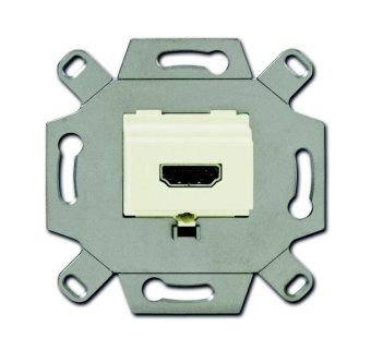 розетка аудио/видео hdmi hdmi-type a full hd 20п механизм сл. кость abb 2cka000230a0430 от магазина Штепсель и батарейка.