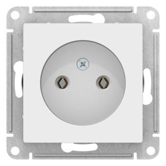 розетка atlasdesign 16а без заземл. без шторок механизм лотос se atn001341 от магазина Штепсель и батарейка.