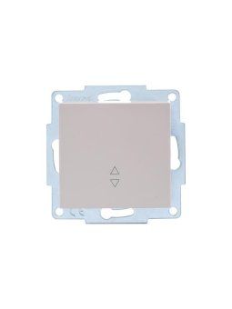 переключатель проходной 1-кл. сп vesna механизм крем. lezard 742-0388-105 от магазина Штепсель и батарейка.