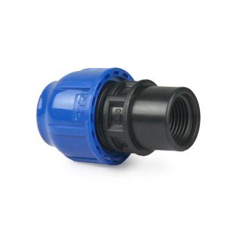 муфта компрессионная внутр. резьба pn16 d25х3/4дюйм для пэ труб rtp 11484 от магазина Штепсель и батарейка.