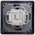 выключатель 1-кл. сп glossa 10а ip20 (сх. 1) 10ax в сборе графит se gsl001312 от магазина Штепсель и батарейка. - фото_3