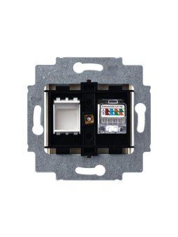 розетка компьютерная levit rj45 кат.5e с заглушкой сл. кость abb 2chh295117a6017 от магазина Штепсель и батарейка. - фото_3