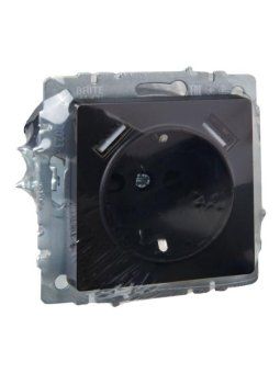 розетка brite рюш10-2-брч 16а с usb a+a 3.1а с заземл. защ. шторки механизм черн. iek br-r14-16-u21-d31-k02 от магазина Штепсель и батарейка. - фото_6