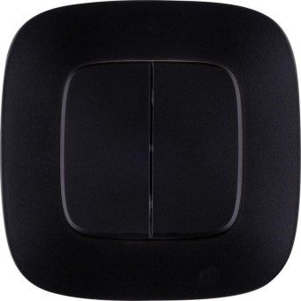 выключатель 2-кл. сп valena allure 10а ip20 250в с лицев. панелью безвинтов. зажимы механизм антрацит leg 752915 от магазина Штепсель и батарейка. - фото_4