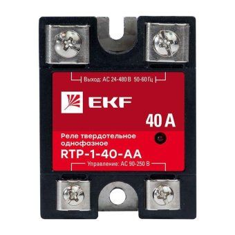 реле твердотельное однофазное rtp-40-aa proxima ekf rtp-1-40-aa от магазина Штепсель и батарейка. - фото_4