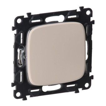 выключатель 1-кл. сп valena allure 10а ip20 250в 10ax с лицев. панелью безвинтов. зажимы механизм сл. кость leg 752801 от магазина Штепсель и батарейка. - фото_2