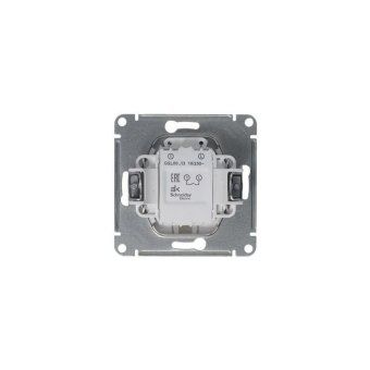 выключатель 1-кл. сп glossa 10а ip20 (сх. 1а) 10ax с подсветкой механизм платина se gsl001213 от магазина Штепсель и батарейка. - фото_4