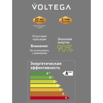 лампа светодиодная loft led g125fc1978 4вт 1800к e27 voltega 8569 от магазина Штепсель и батарейка. - фото_4