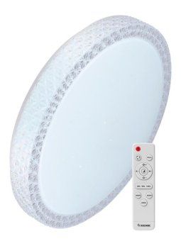 светильник светодиодный premium saphir 120вт 230в 3000-6500к 9600лм ip40 495х115мм настенно-потолочный управляемый с пультом ду космос kssaph120w от магазина Штепсель и батарейка.