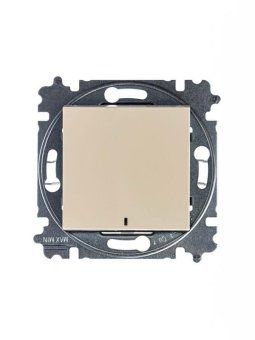 выключатель 1-кл. сп levit ip20 с подсветкой сл. кость/бел. abb 2chh590146a6017 от магазина Штепсель и батарейка. - фото_4