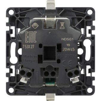 розетка 2-м сп valena in'matic 16а ip20 250в 2х2p+e безвинтов. клеммы механизм leg 753027 от магазина Штепсель и батарейка. - фото_2