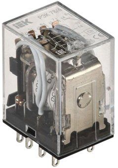 реле рэк 78-4 3а 24в dc iek rrp20-4-03-024d от магазина Штепсель и батарейка.