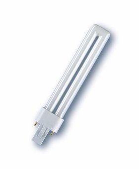 лампа люминесцентная компактнаяdulux s 11вт/827 g23 (инд. уп.) osram 4099854123344 от магазина Штепсель и батарейка.