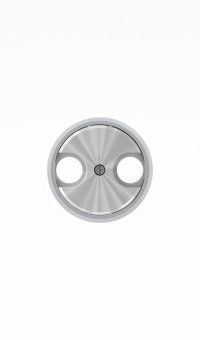 накладка для tv-r розетки sky moon кольцо хром abb 2cla865000a1401 от магазина Штепсель и батарейка.