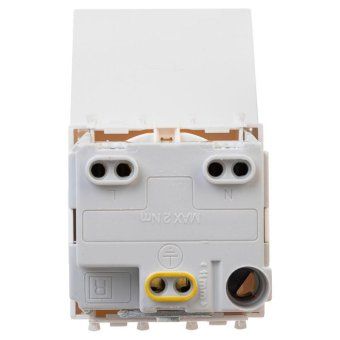 розетка 1-м 2мод. avanti "белое облако" 16а ip41 2p+e защ. шторки с крышкой бел. dkc 4400012 от магазина Штепсель и батарейка. - фото_3