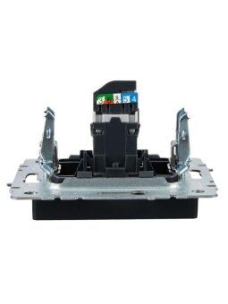 розетка компьютерная сп rj45 кат.5e brite рк10-брг механизм графит iek br-k10-1-k53 от магазина Штепсель и батарейка. - фото_5