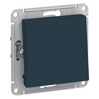 переключатель проходной 1-кл. сп atlasdesign 10а ip20 (сх. 6) 10ax механизм изумруд se atn000861 от магазина Штепсель и батарейка.