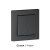 выключатель 2-кл. atlasdesign smart 10а (сх. 5) l+n с подсветкой zigbee механизм карбон se atn001053z от магазина Штепсель и батарейка.