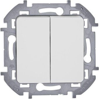 выключатель 2-кл. inspiria 10а ip20 250в 10ax механизм бел. leg 673620 от магазина Штепсель и батарейка. - фото_2
