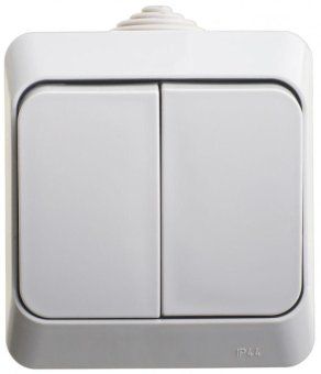 выключатель 2-кл. оп этюд 10а ip44 10ax сер. se ba10-042c от магазина Штепсель и батарейка. - фото_4