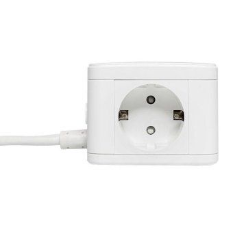 удлинитель "куб" 2х1.3м 2usb 2.4а+type c + ночник 1кв.мм ekf uba-cub-2-tc от магазина Штепсель и батарейка. - фото_4