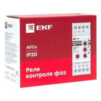 реле контроля фаз ркф-8 многофукц. ekf rkf-8 от магазина Штепсель и батарейка. - фото_2