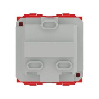 розетка 1-м сп 2мод. brava 16а ip20 с заземл. защ. шторки красн. dkc 76482r от магазина Штепсель и батарейка. - фото_3