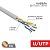 кабель витая пара u/utp кат.5e 4х2х24awg lszh нг(а)-hf indoor solid сер. рф (305м) rexant 02-0004-r от магазина Штепсель и батарейка.