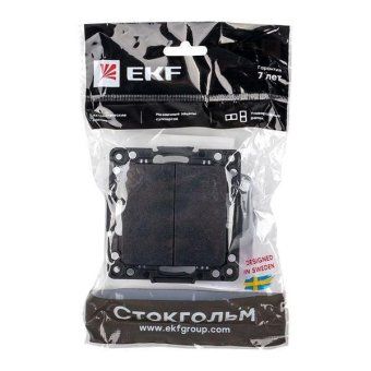 переключатель проходной 2-кл. стокгольм 10а механизм черн. proxima ekf ezv10-027-10 от магазина Штепсель и батарейка. - фото_7