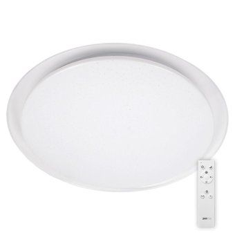 светильник светодиодный декоративный ppb planet dim 72вт 3000-6500к ip20 d570х58 настенно-потолочный бытовой с пультом jazzway 5012134 от магазина Штепсель и батарейка. - фото_4