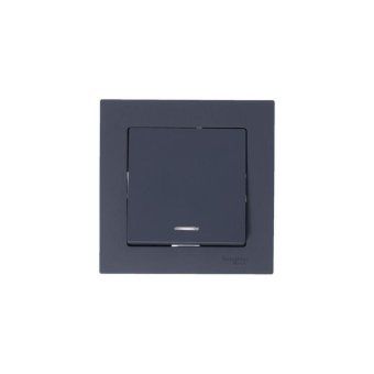 выключатель 1-кл. сп atlasdesign 10а ip20 (сх. 1а) 10ax с подсветкой механизм грифель se atn000713 от магазина Штепсель и батарейка. - фото_7