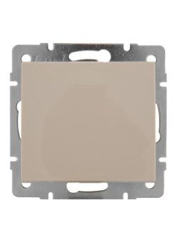выключатель 1-кл. сп rain ip20 механизм крем. lezard 703-0388-100 от магазина Штепсель и батарейка.