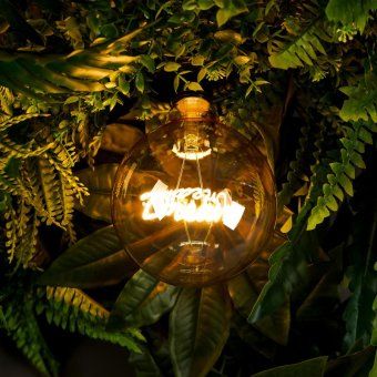 лампа светодиодная loft led g125 4вт 2500к e27 voltega 8552 от магазина Штепсель и батарейка. - фото_4