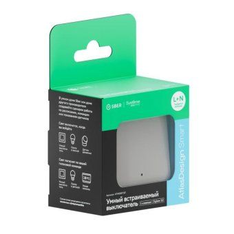 выключатель 1-кл. atlasdesign smart 10а (сх. 1) l+n с подсветкой zigbee механизм бел. se atn000113z от магазина Штепсель и батарейка. - фото_8