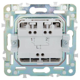 выключатель 2-кл. skandy 10а sk-v09g с индикацией графит iek sk-v20-1-10-k53 от магазина Штепсель и батарейка. - фото_3