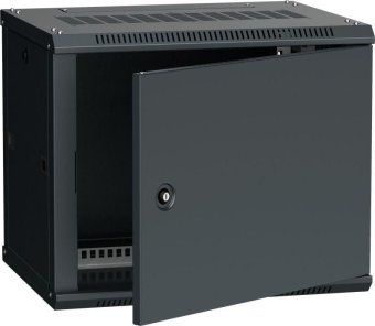 шкаф 19 дюйм linea w 9u 600х450мм настен. метал. дверь ral9005 itk lwr5-09u64-mf от магазина Штепсель и батарейка.