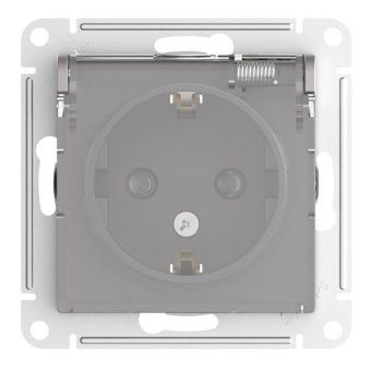розетка atlasdesign aqua 16а ip44 с заземл. защ. шторки с прозр. крышкой механизм алюм. se atn440346 от магазина Штепсель и батарейка. - фото_3
