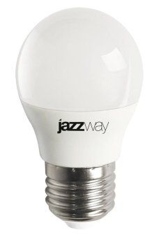 лампа светодиодная pled-lx 8вт g45 шар 5000к холод. бел. e27 pro jazzway 5028685 от магазина Штепсель и батарейка.
