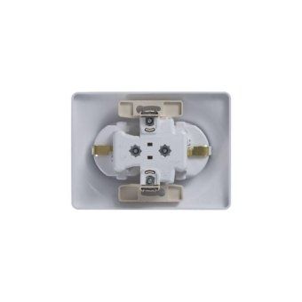 розетка 2-м сп glossa 16а ip20 с заземл. защ. шторки в сборе бел. se gsl000126 от магазина Штепсель и батарейка. - фото_7