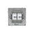 розетка компьютерная 2-м kant rj45 кат.5e без шторки бел. песок dkc 7010664 от магазина Штепсель и батарейка. - фото_3