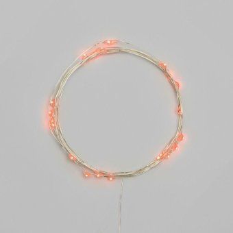 гирлянда светодиодная "роса" 5м 50 led оранж. ip20 2хаа (в комплект не входят) neon-night 302-061 от магазина Штепсель и батарейка.
